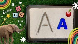 How to write letters for children  | Teaching writing ABC for preschool   | Alphabet for kids