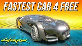 GET Best Car FREE in Cyberpunk 2077 Location Guide – Fastest Car in the Game!