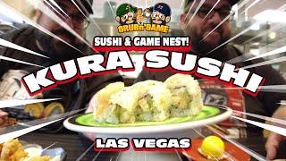 Grub n' Game - Kura Sushi+Game Nest LAS VEGAS!