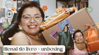 Todos os livros que comprei na Bienal do livro + unboxing Darkside 🪻️