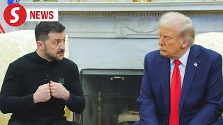 Ukraine not interested in peace, Trump says after Zelenskiy's White House visit