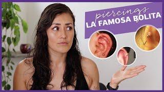 ¡Bolitas en el piercing!