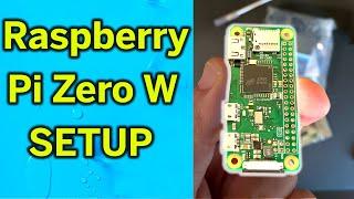Raspberry Pi Zero W Setup
