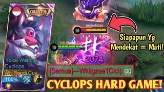 CYCLOPS KU KETEMU MUSUH JAGO MAKIN SERU! CYCLOPS GAMEPLAY | BUILD CYCLOPS TERSAKIT 2024 - MLBB