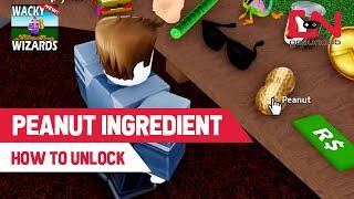 How to Unlock Peanut Ingredient Wacky Wizards