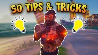 Sea of Thieves | 50 of the BEST Tips and Tricks in under 15 Minutes!!