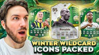 I Packed 40 x Winter Wildcards Players + Icons in a FC 25 Pack Opening!!