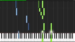 Air on the G String   Johann Sebastian Bach Piano Tutorial Synthesia