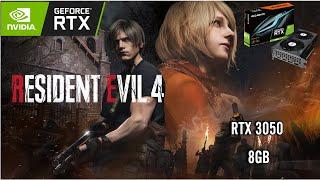 Resident Evil 4  Remake Gameplay RTX 3050 Best Settings | Fight With Sea Monster And More