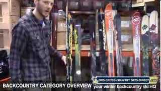 Backcountry Skis, Boots Category Review & Comparison Video / ORS Cross Country Skis Direct