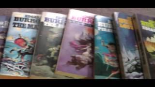 Edgar Rice Burroughs Paperback Book Collection with Frank Frazetta Covers