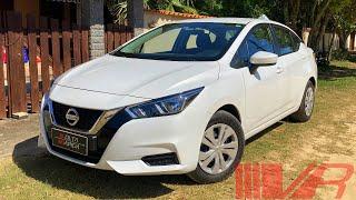 2021 Nissan Versa Sense manual; Detalhes e Avaliação Onboard