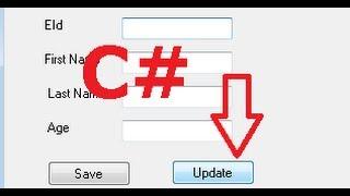 C# Tutorial 7: Edit/Update a data from Database with button