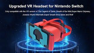DEVASO-Upgraded VR Headset for Nintendo Switch !!#NintendoSwitch #Nintendo #VirtualBoyPro