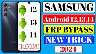 Samsung Android 12 13 14 Frp Bypass | Samsung Android 14 Frp bypass 2024 | Samsung A14 5G Frp Bypass