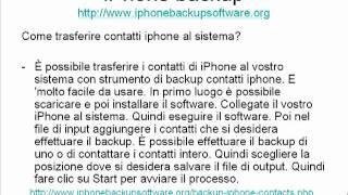 iPhone backup