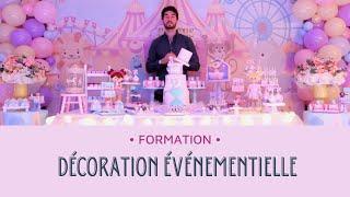 Formation décorateur événementiel à distance  Présentation complète