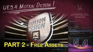 Building a FREE Motion Design Toolkit Unreal 5.4