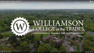 Williamson College of the Trades (video created 2023)