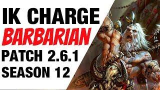 Patch 2.6.1 Charge Barbarian Speed Build Season 12 Diablo 3