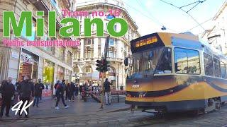 Milano ride public transport tour - tram no.16 going to San Siro Stadium | Photo proposed project 4K