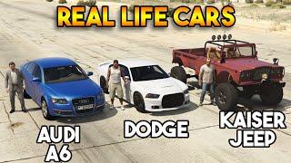 GTA 5 MAIN CHARACTER CARS IN REAL LIFE !