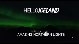 THE NORTHERN LIGHTS IN ICELAND