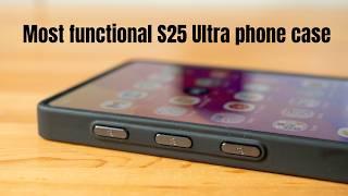 Pitaka PinButton Case for S25 Ultra: Adds 3 shortcut buttons to your phone