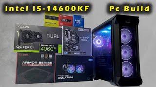 New intel i5-14600Kf RTX 4060Ti Gaming Pc Build 2024