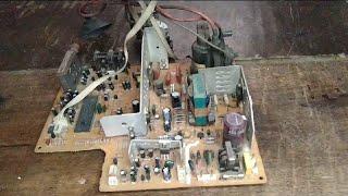 Crt tv power supply repair