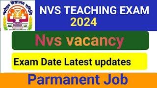 Nvs teaching exam | Nvs non teaching class | nvs teaching recruitment 2024