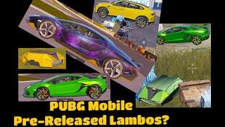 Using The Lamborghini UPDATED Effects Early in PUBG Mobile 3.3 Update #PUBGM #pubgmobile