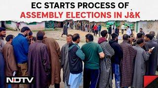 J&K Assembly Elections | Election Commission Officially Starts Assembly Polls Exercise In J&K