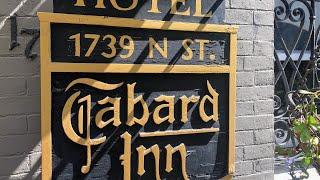 TABARD INN REVIEW - A Boutique Hotel Dupont Circle Washington DC