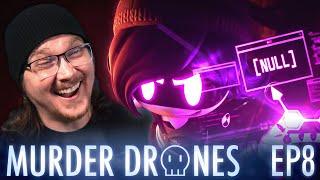 MURDER DRONES EPISODE 8 REACTION | Absolute End | Series Finale | FIRST TIME WATCHING | GLITCH