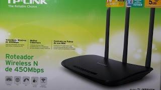 COMO CONFIGURAR O ROTEADOR TPLINK TL WR940N 450MBPS EM MODO AP