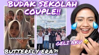 REACT TIKTOK BUDAK SEKOLAH COUPLE‼️ BUTTERFLY ERA?? AMBOI KEMAIN!!