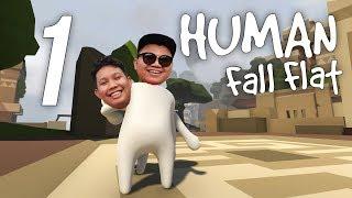 KELAKAR DO! GAME NI! - Human Fall Flat (Malaysia) w/ Nabil ''Part 1''