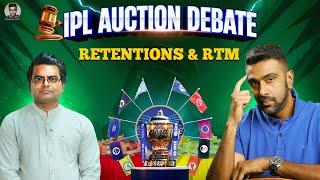 IPL Auction Debate: Retentions and RTM | R Ashwin | PDogg