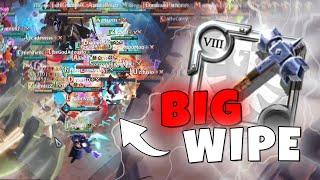 BIG WIPE IN A CASTLE !! | CHIPS | EQMS | Albion Online ZVZ