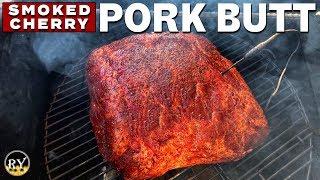 Cherry Pork Butt Smoked On The Pit Barrel Cooker
