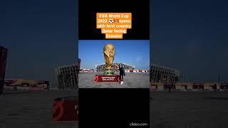 FIFA World Cup 2022  opens with host country Qatar facing Ecuador #shorts #fifaworldcup2022 #qatar