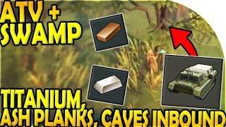 ATV UPDATE w/ SWAMP, CAVES, TITANIUM, ASH PLANKS INBOUND - Last Day On Earth Survival Update 1.9.3