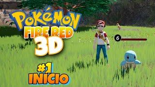 POKÉMON FIRE RED 3D REMAKE - O NOSSO INICIAL