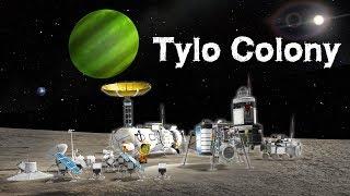 Building a base on Tylo...the hardest place to colonise!  - KSP