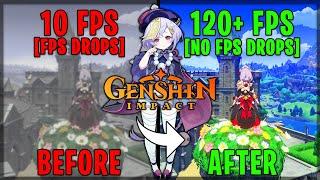 Genshin Impact - How to BOOST FPS, Increase performance & fix lag for all PC