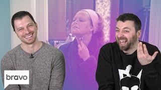 Albie & Chris Manzo React To Classic RHONJ Moments | The Daily Dish | Bravo