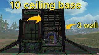 10 ceiling 3 wall new base | Last island of survival | last day rules survival #lios#ldrs#rustmobile