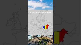 All lands Romania ever controlled #europe #mapping