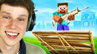 100 Player Fortnite Battle Royale in Minecraft!